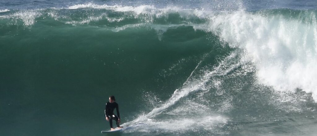 Swami’s surfer on a big day